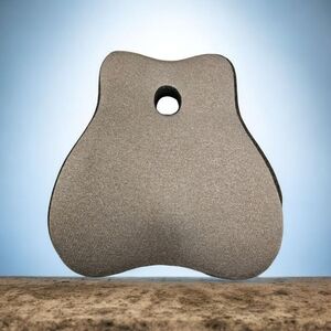 Lumbar support car and office pillow color gray/black